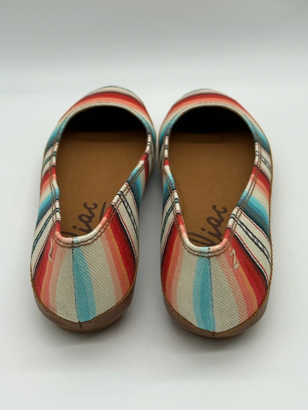 Zodiac Dawn Serape  Ballet Flats Women’s Size 6.5M Colorful Southwestern NWB